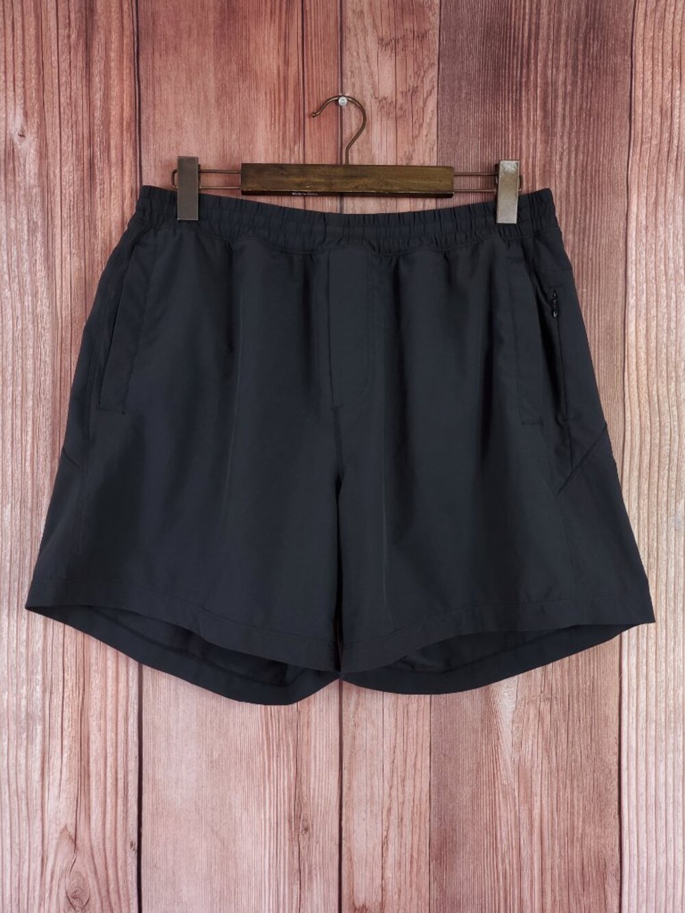 Birddogs Boom for your Boomstick Mens XXL Lined Athletic Shorts Black Inseam 6"